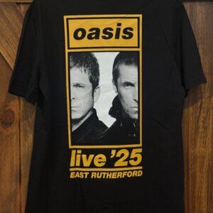 OASIS - East Rutherford New Jersey Live ‘25 Shirt, Exclusive Event Only Item